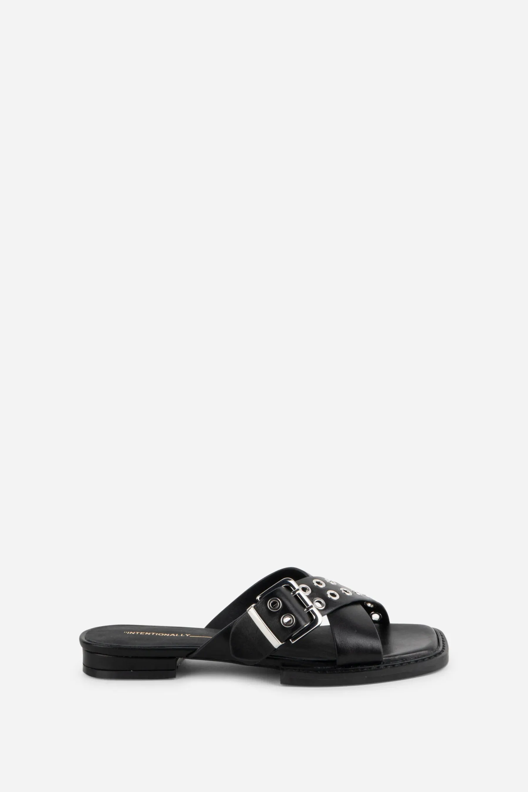 INTENTIONALLY BLANK CLIPZ STUDDED SLIDE BLACK