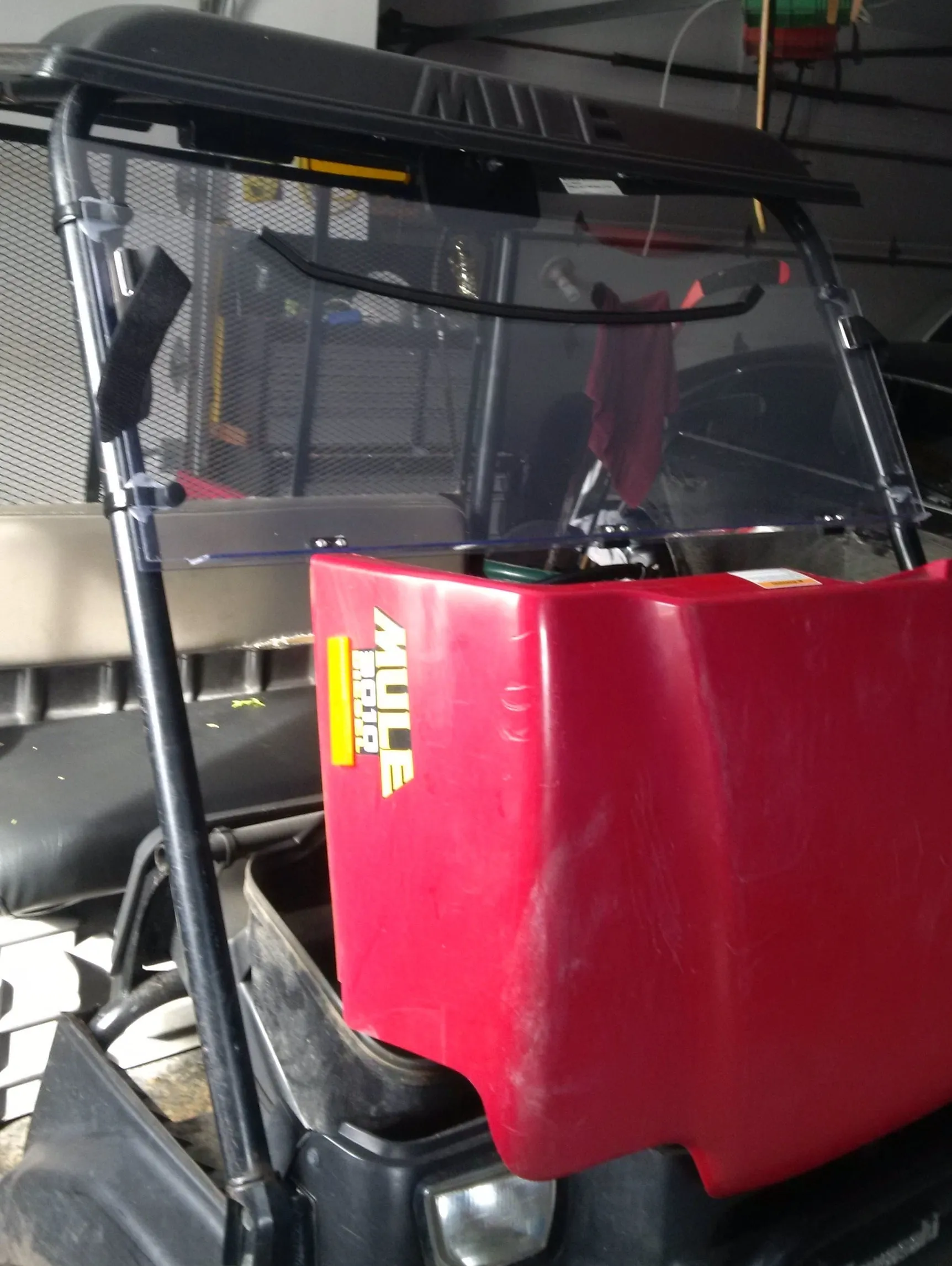 KAWASAKI MULE 3000 2001-08 Windshield Folding