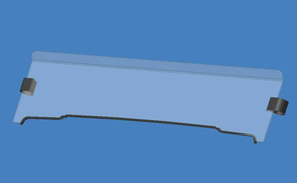 KAWASAKI MULE 4000 2009  Windshield Half Lower