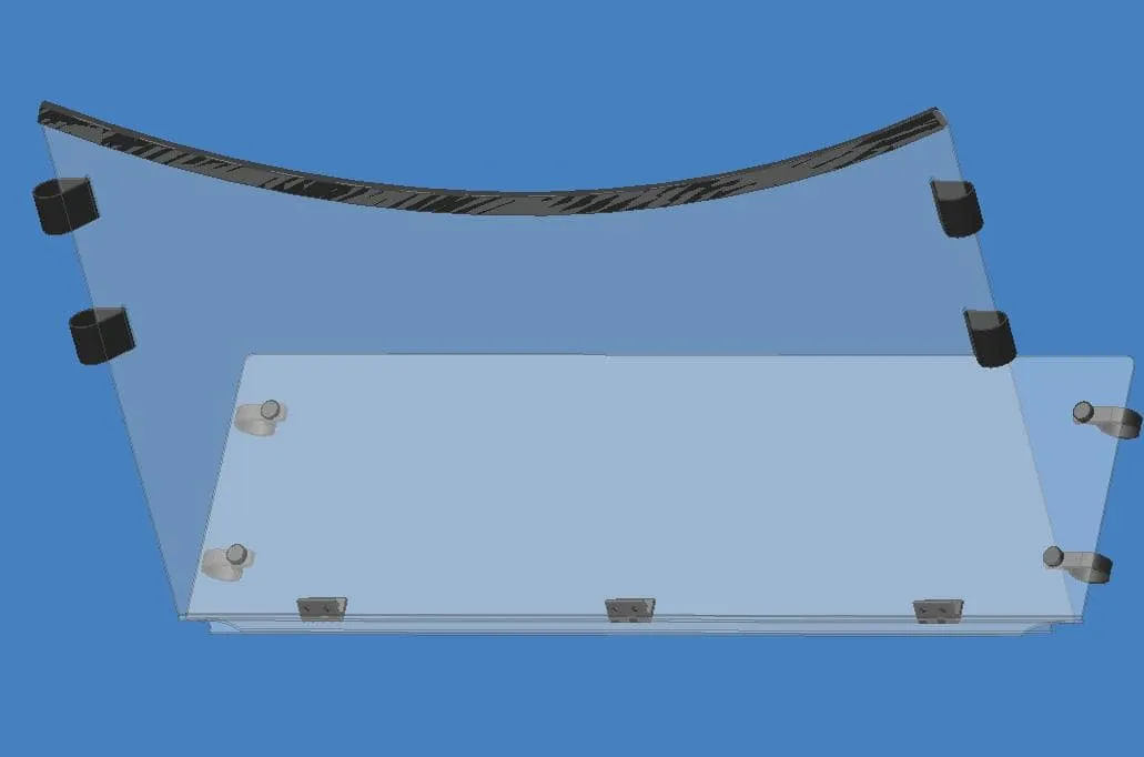 KAWASAKI MULE 600 2010-16 Windshield Folding