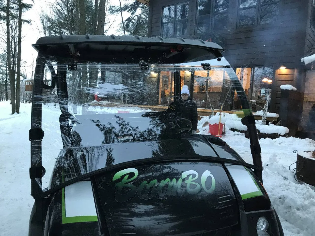 KAWASAKI MULE 600 2010-16 Windshield Folding