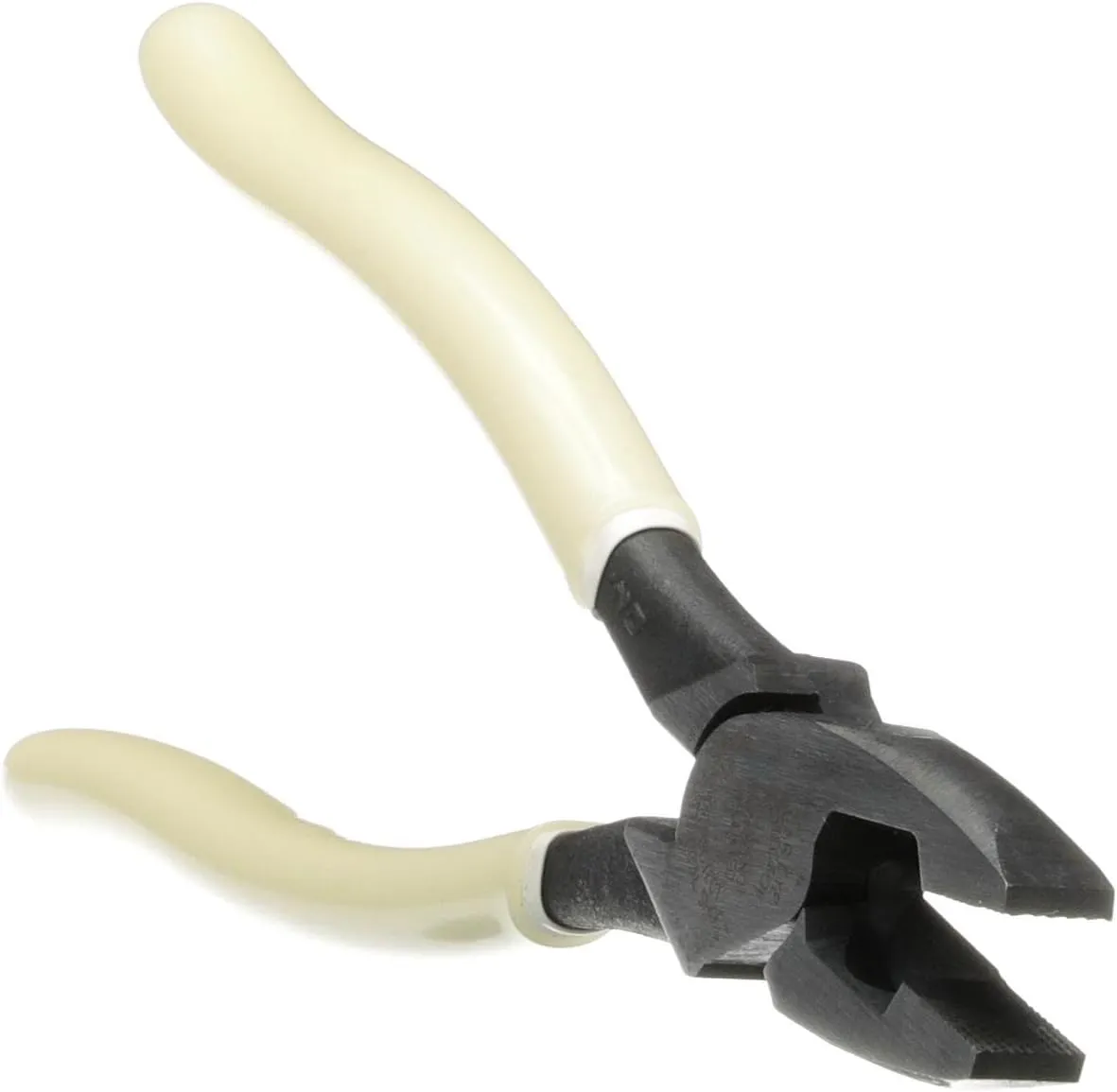 Klein Tools D20009NEGLW Side Cutter Linemans Pliers Cut ACSR, Screws, Nails, Hard Wire, 9-Inch Hi-Viz Pliers