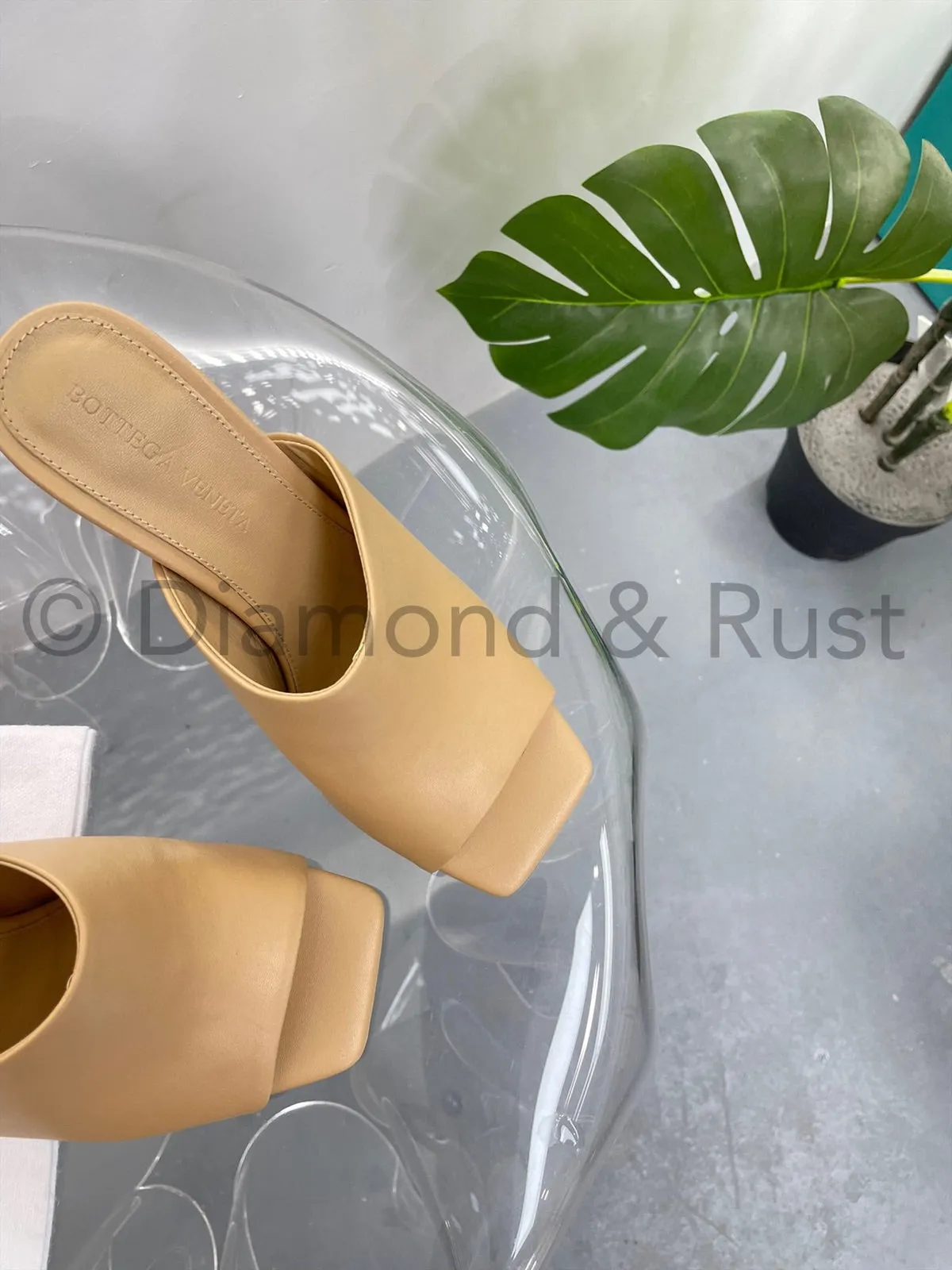 Knot Mule High Heel Shoes