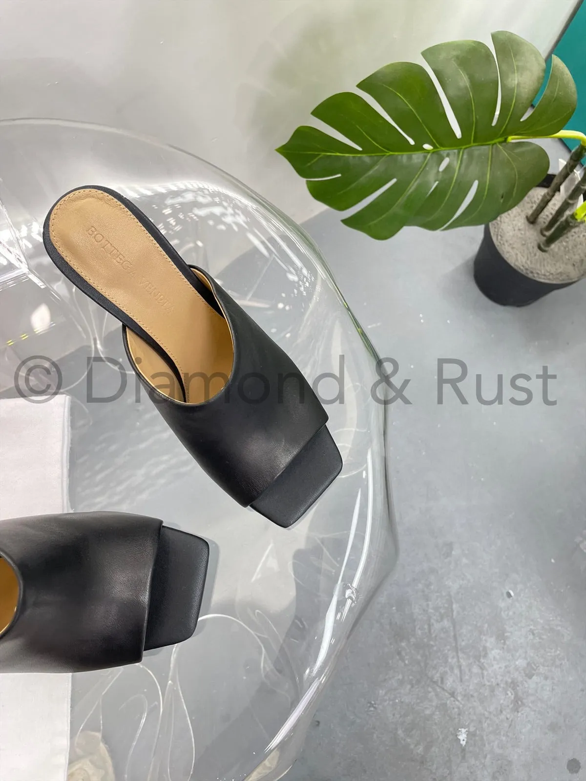 Knot Mule High Heel Shoes