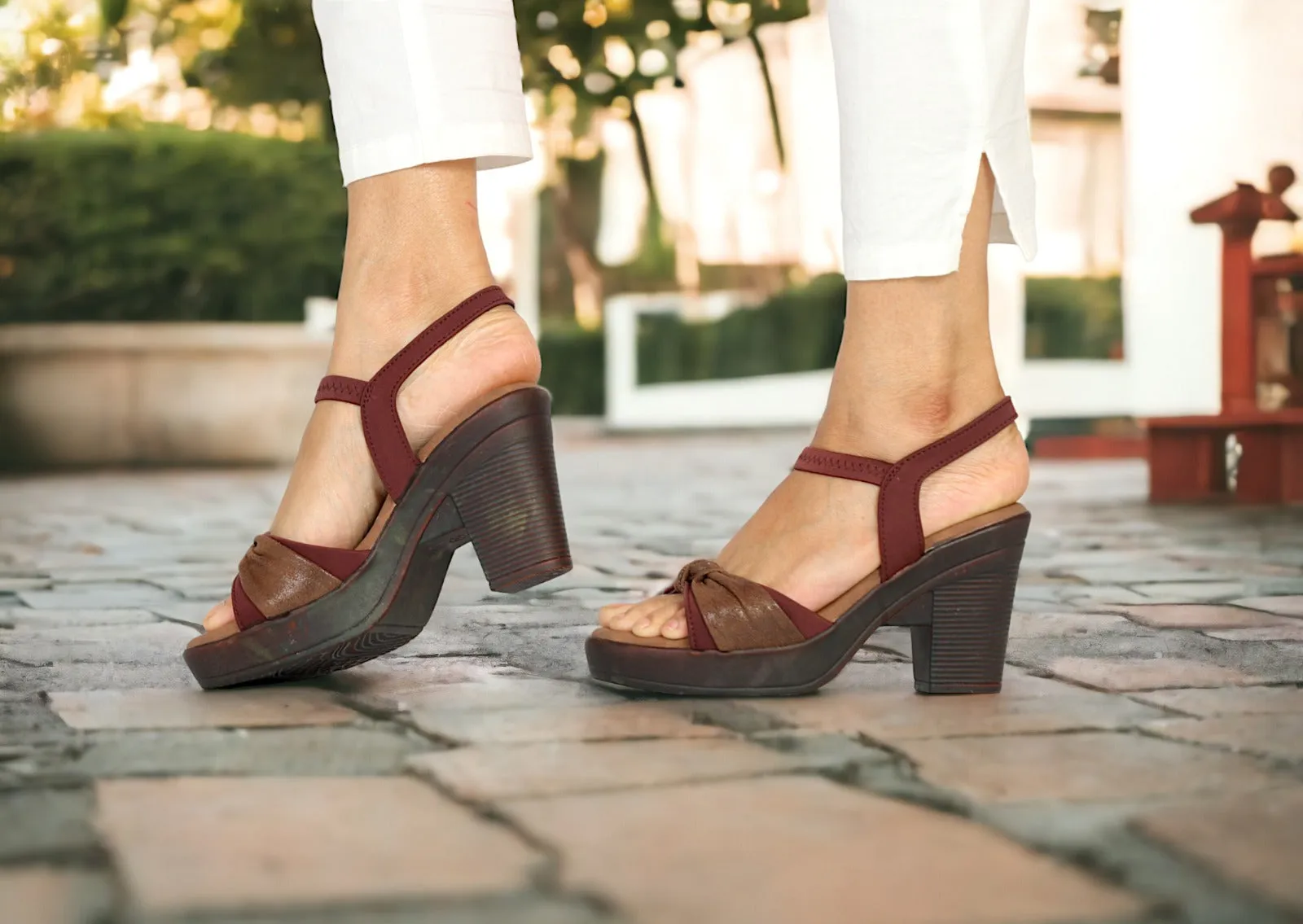 Ladies heel Sandal 911405