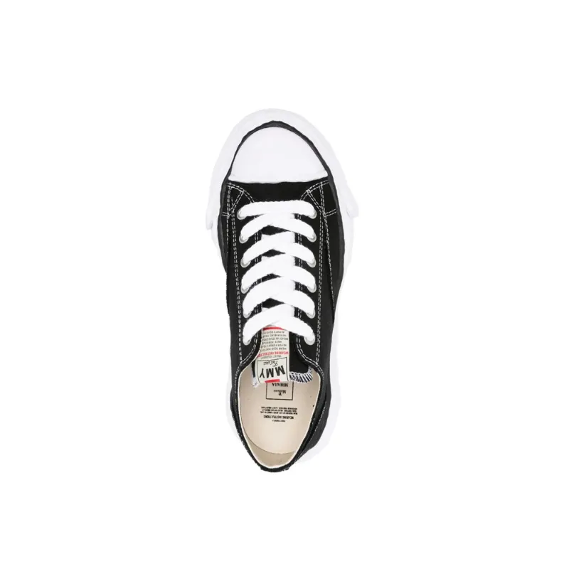 Low-top Sneakers Peterson Black White 1.0 | Mihara Yasuhiro