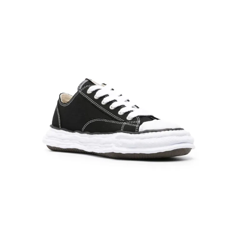 Low-top Sneakers Peterson Black White 1.0 | Mihara Yasuhiro