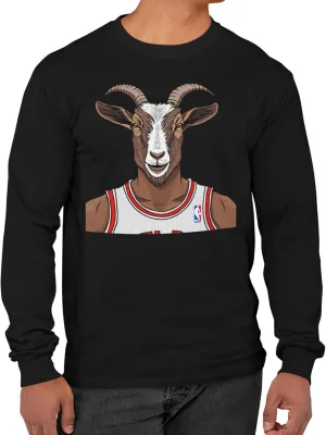 MJ Goat Jordan L/S Shirt 1 2 3 4 5 6 7 8 9 10 11 12 13 Men's Graphic Long Sleeve Tee
