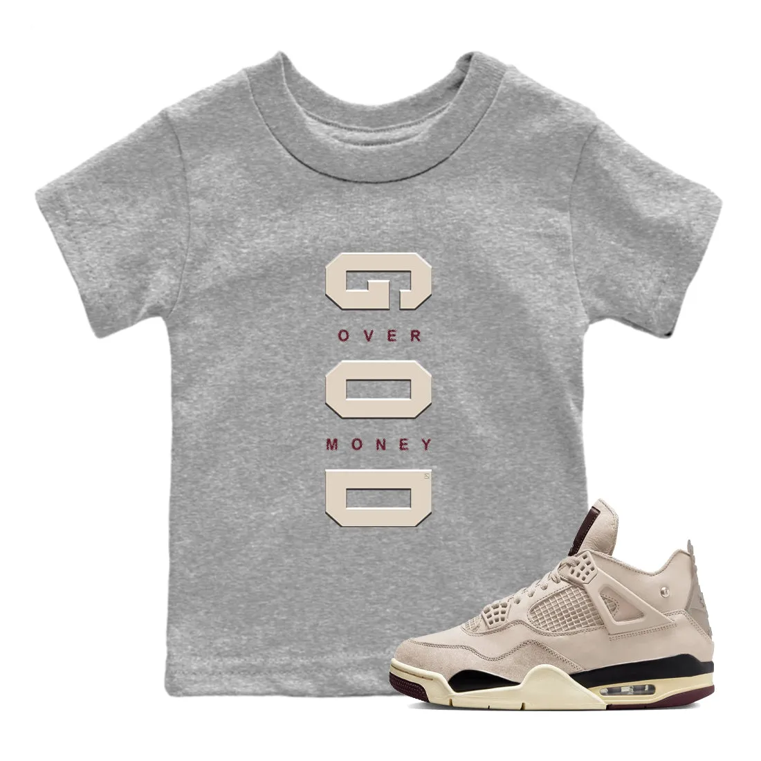 Money Air Jordan 4 Sneaker Kids SNRT Ma - Chic Over A God Maniere Tees Super affordable Fossil x Stone