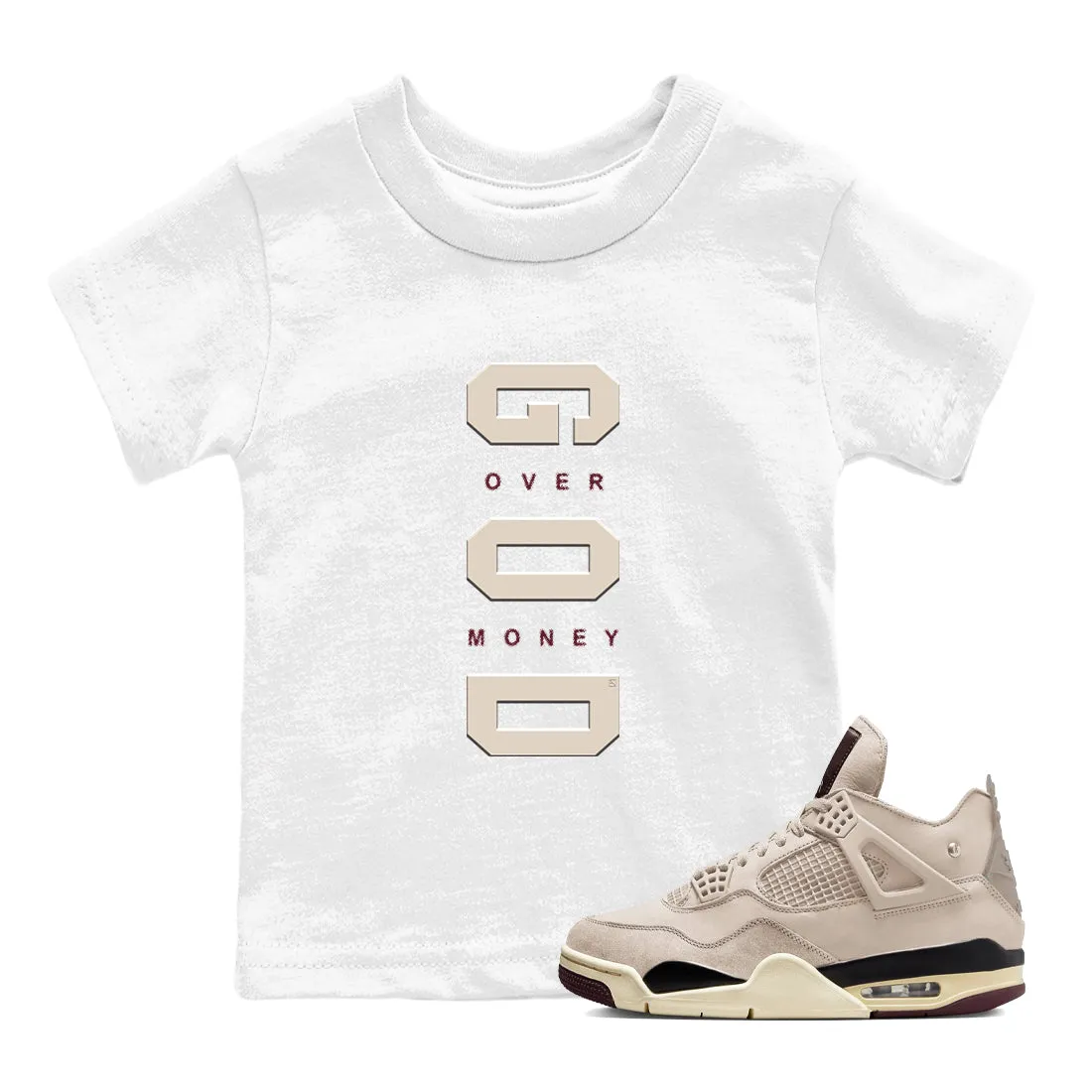 Money Air Jordan 4 Sneaker Kids SNRT Ma - Chic Over A God Maniere Tees Super affordable Fossil x Stone