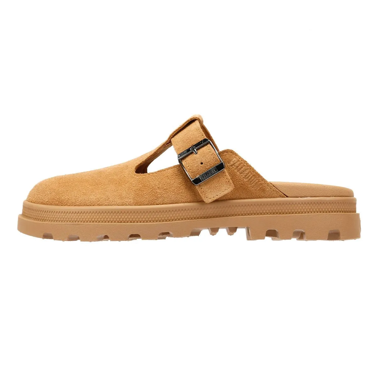 Palladium Dunelite Pyla Suede Dear Brown Mules