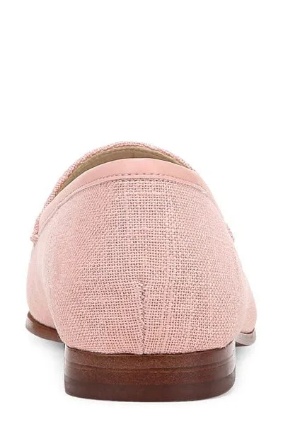 Peach Vamp Client-approved Chain Sam Happy customers Detail Classic Leather Loraine Loafers Woven Coral Edelman