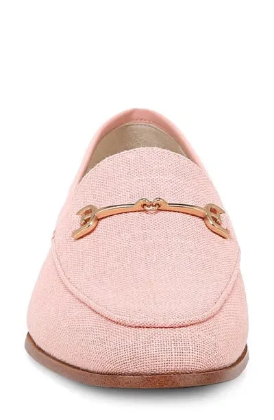 Peach Vamp Client-approved Chain Sam Happy customers Detail Classic Leather Loraine Loafers Woven Coral Edelman