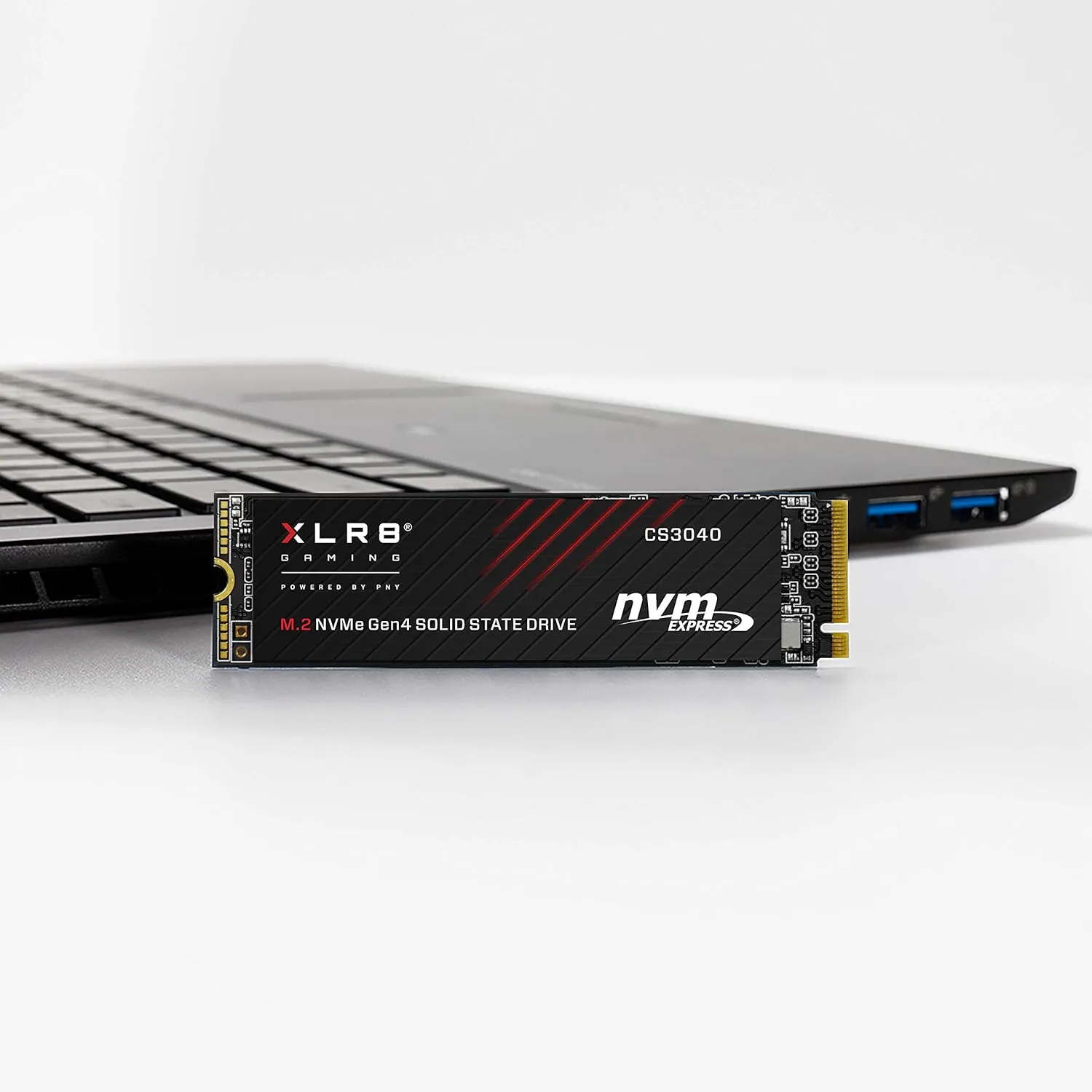 PNY XLR8 CS3040 4TB M.2 NVMe Gen4 x4 Internal Solid State Drive (SSD) - M280CS3040-4TB-RB