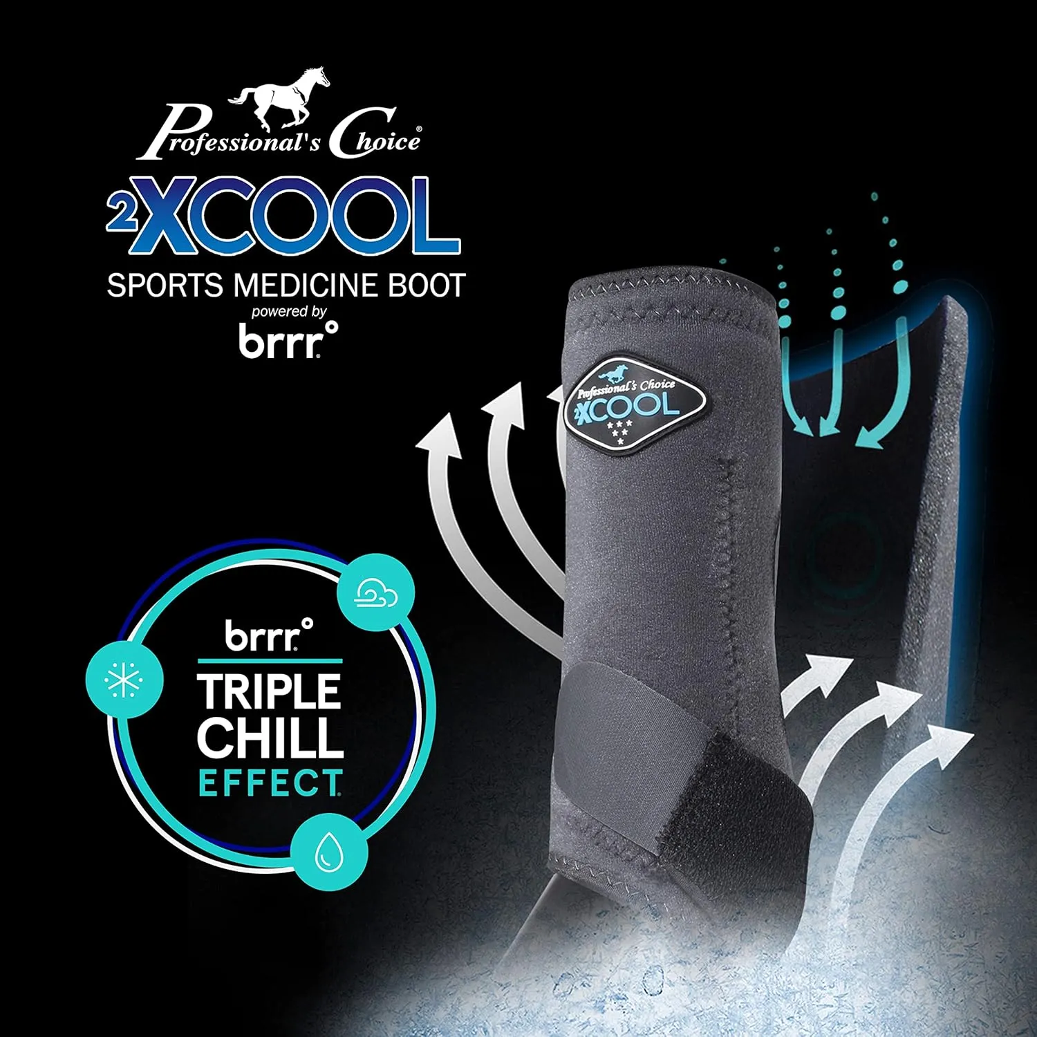 Professional's Choice 2XCOOL Sports Medicine Horse Boots | Protective & Breathable Design for Ultimate Comfort, Durability & Cooling in Active Horses | 2 Pack (Wine, Medium)