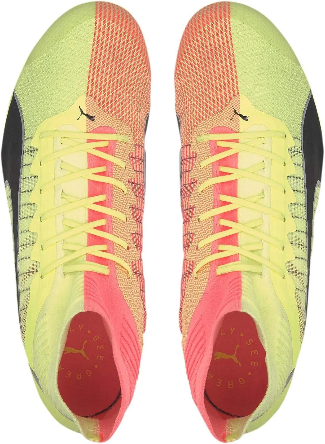 PUMA evoSPEED Tokyo Future Mid Running Spikes - Yellow