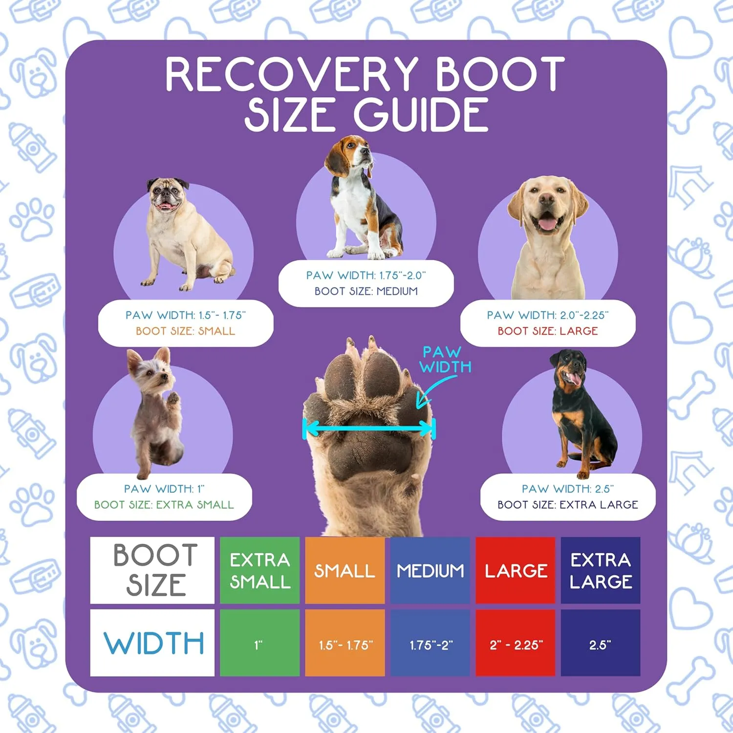 Recovery Boot and paw Protector (Small)
