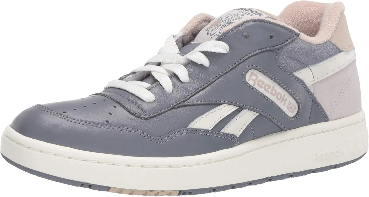 Reebok Men's BB 4000 Sneaker, cold Grey/Sand stone/chalk, 4 M US
