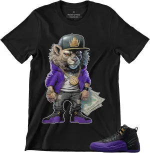 Shirt to Match Jordan 12 Field Purple Men's Graphic Tee