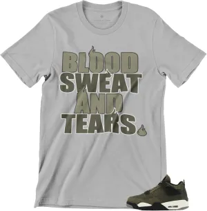 Shirt to Match Jordan 4 Craft Olive Men's Graphic Tee