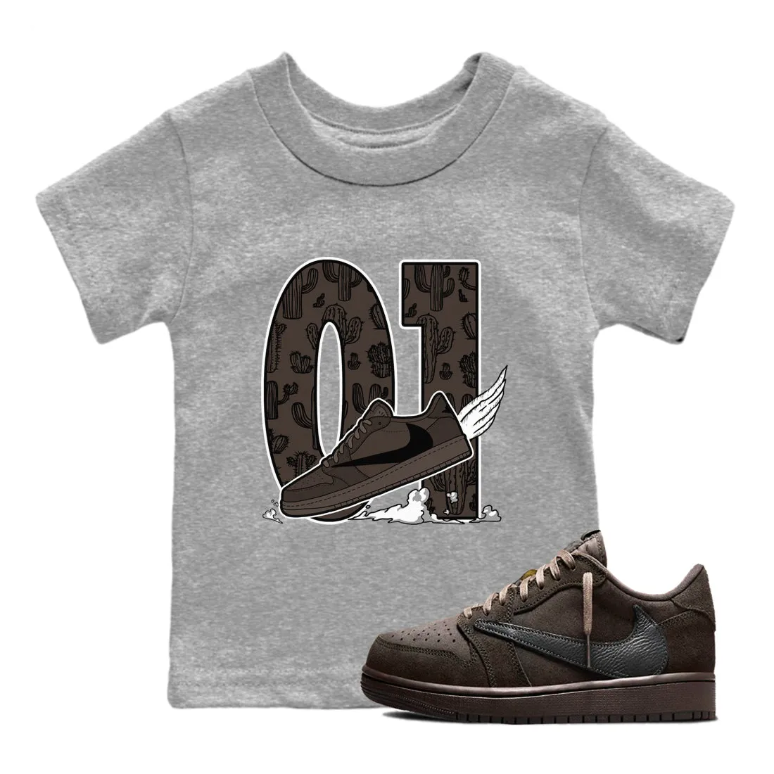 Sneaker 1 Brown Kids The - Travis Fly SNRT Exclusive products Scott Velvet Air Smart To Clouds Jordan Tees