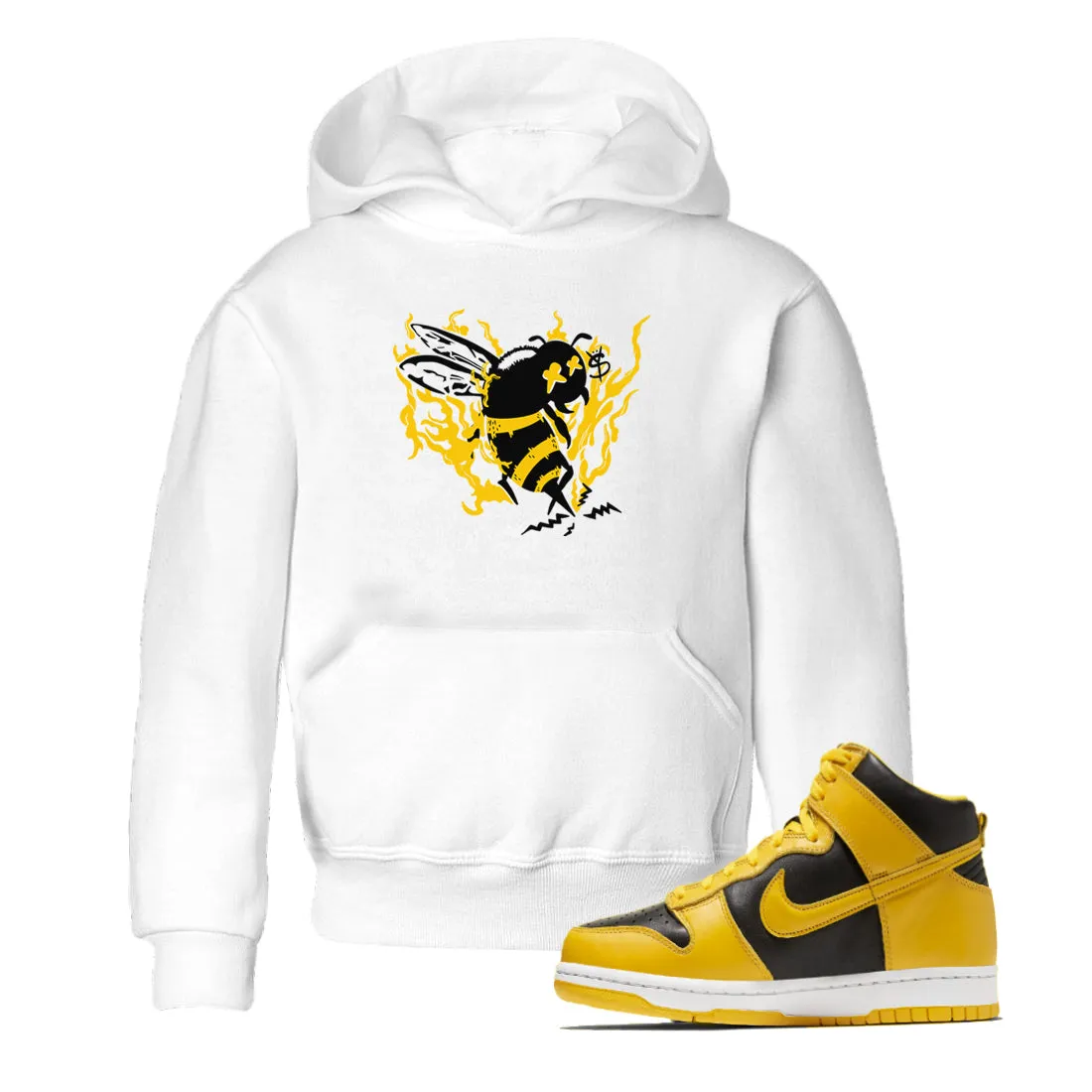 SNRT Sneaker Courteous staff Pollen High Tees - Dunk Bee Kids Flame Safe transactions