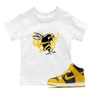 SNRT Sneaker Courteous staff Pollen High Tees - Dunk Bee Kids Flame Safe transactions
