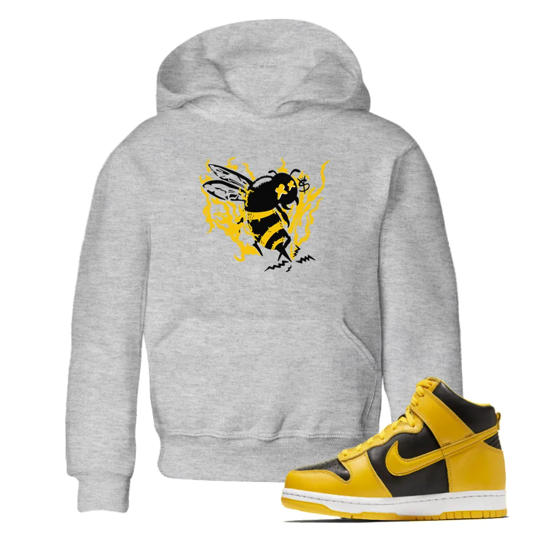 SNRT Sneaker Courteous staff Pollen High Tees - Dunk Bee Kids Flame Safe transactions