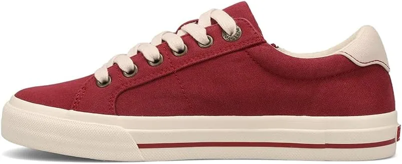 Taos Z Soul Women’s Sneaker - Stylish Platform Sneaker with Removable Footbed, Arch Support, Premium Cushioning, Lace-Up Adjustability, and Easy Access Zipper