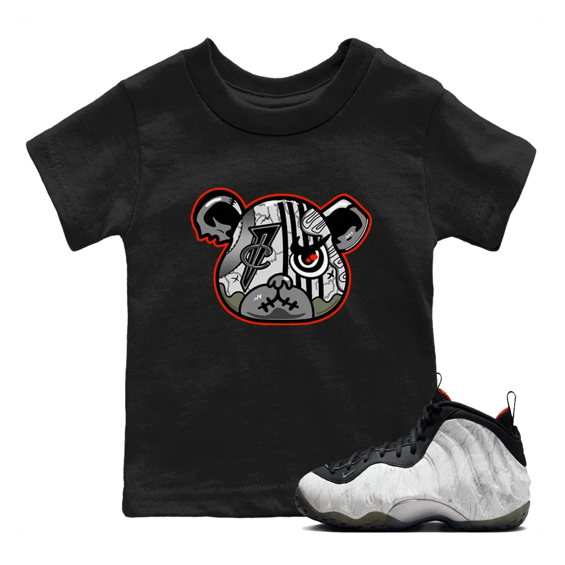 Tees - SNRT Fast dispatch Jin One Air Foamposite Extensive collection Bear Sneaker Foamposite Kids