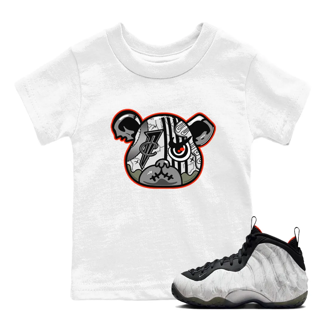 Tees - SNRT Fast dispatch Jin One Air Foamposite Extensive collection Bear Sneaker Foamposite Kids