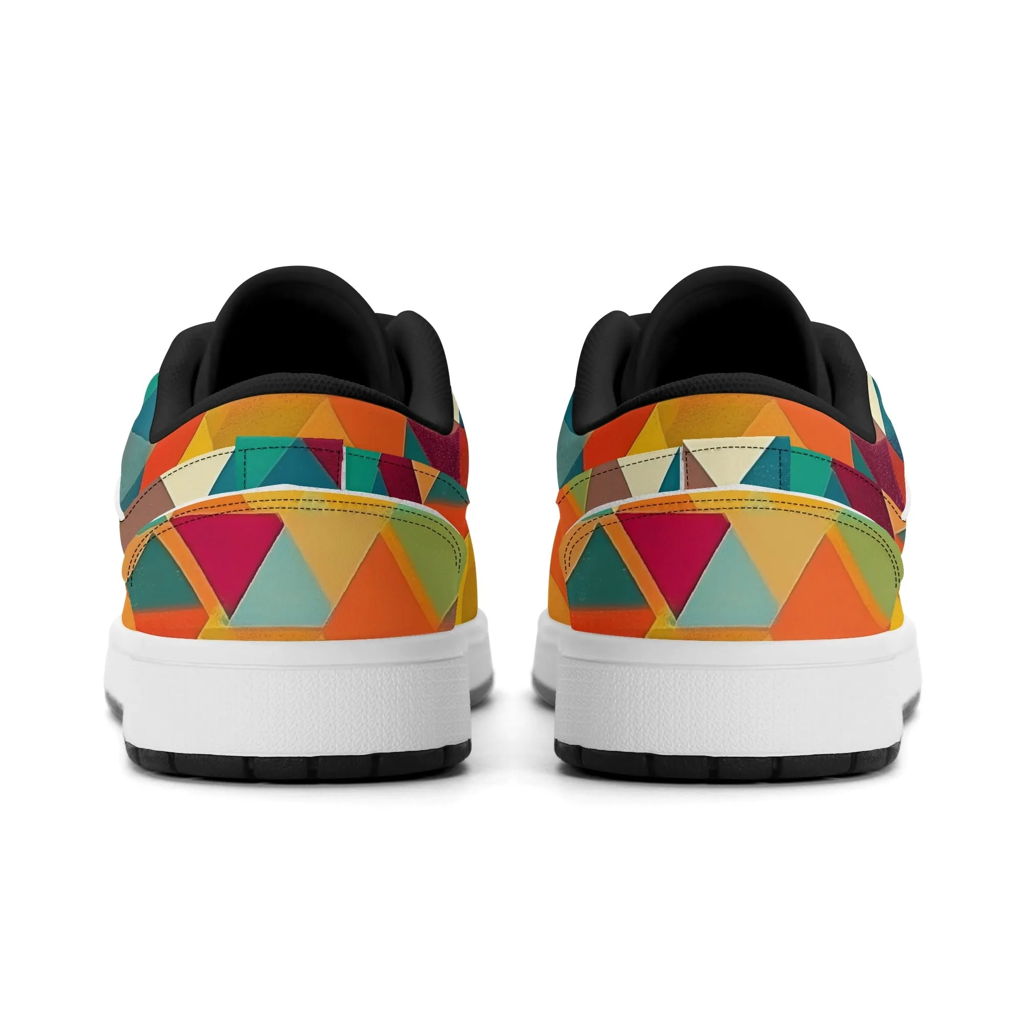 Triangle v5 Low Top Leder Sneaker für Damen