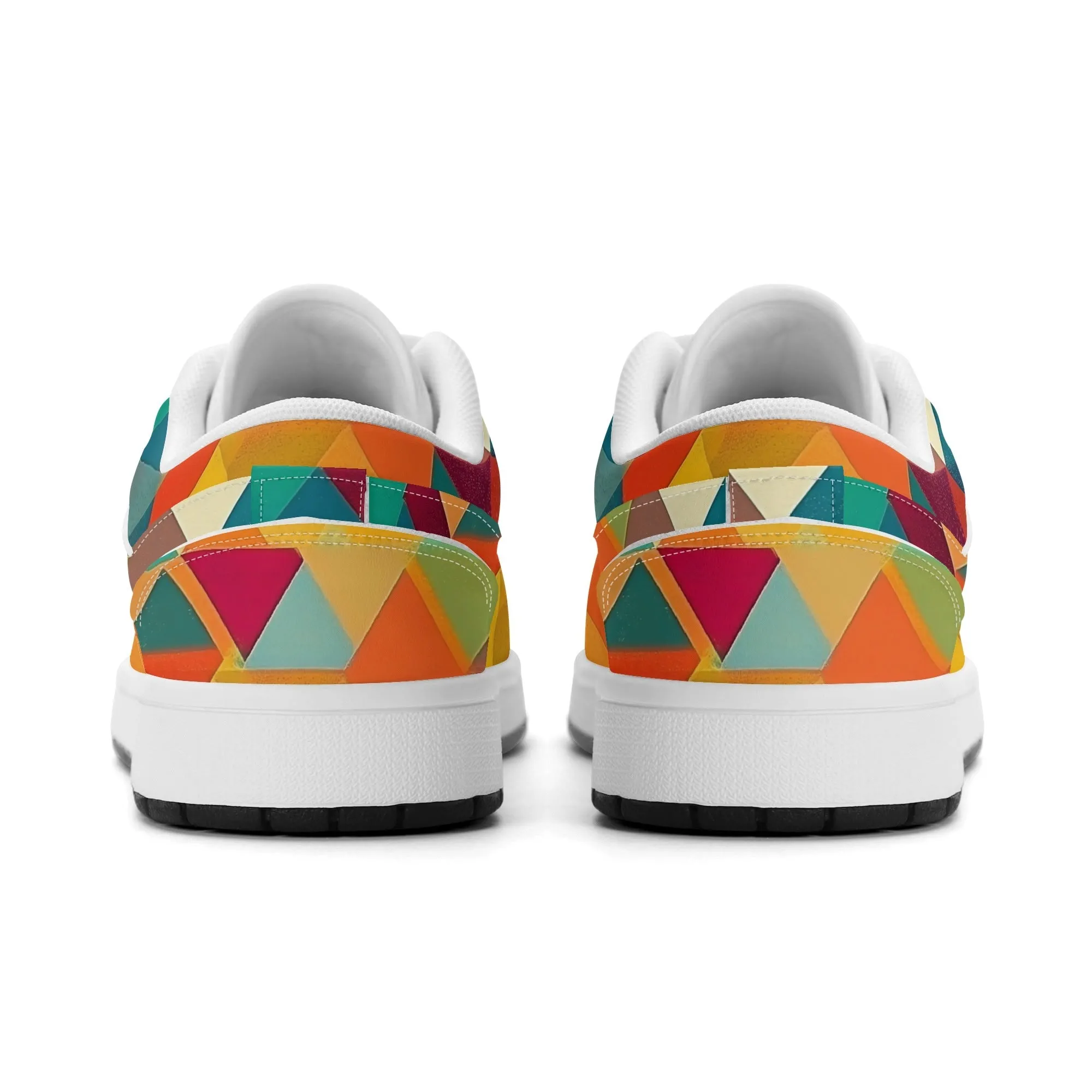 Triangle v5 Low Top Leder Sneaker für Damen