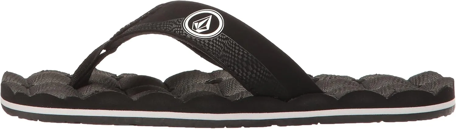 Volcom Men's Recliner Big Youth Flip Flop Sandal