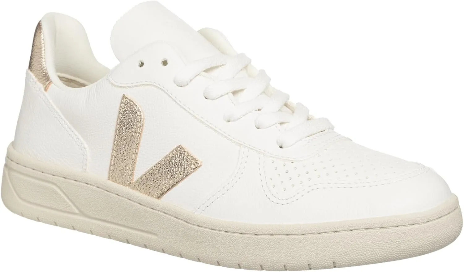Womens V-10 Chromefree Leather Sneaker