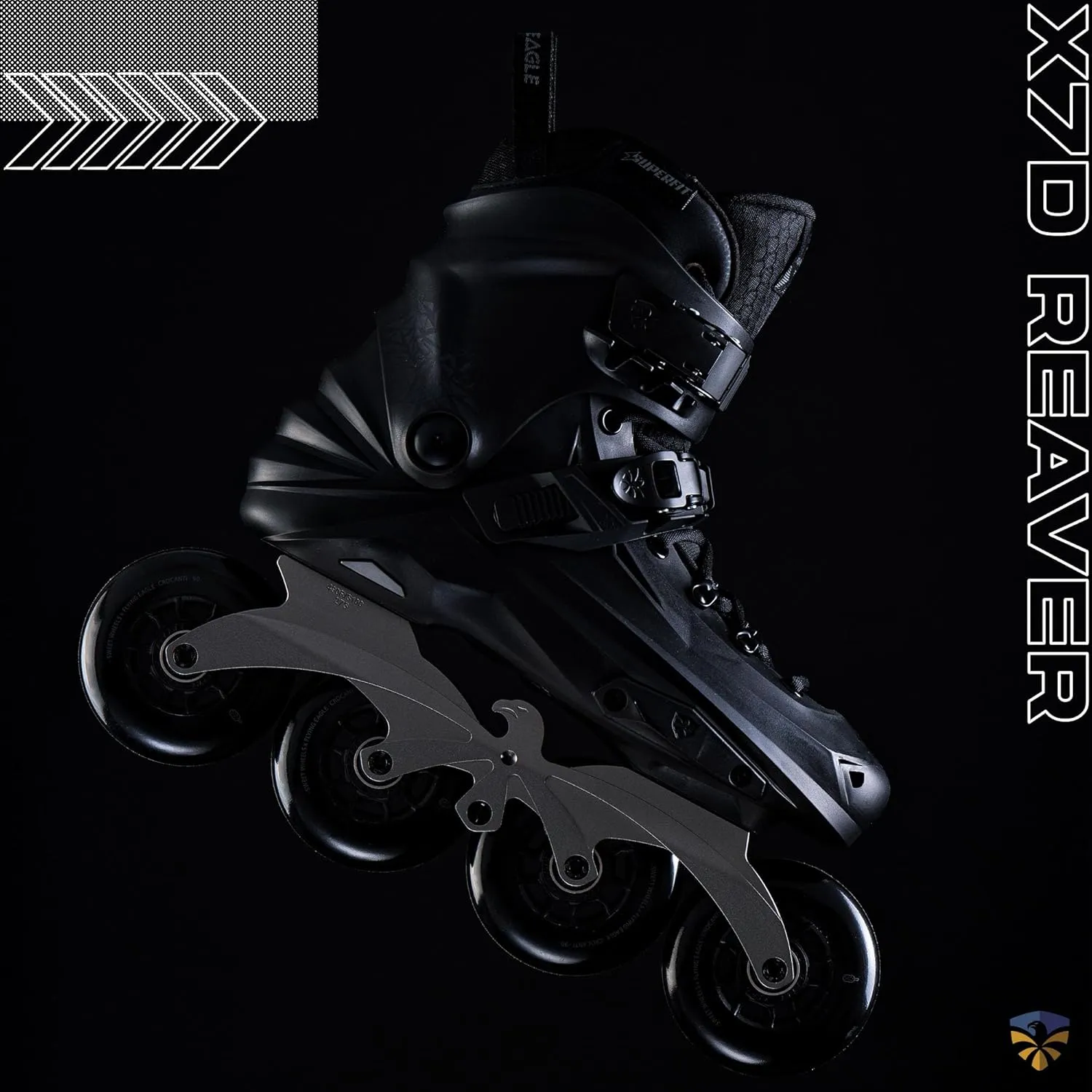 X7D Reaver Skates - Black